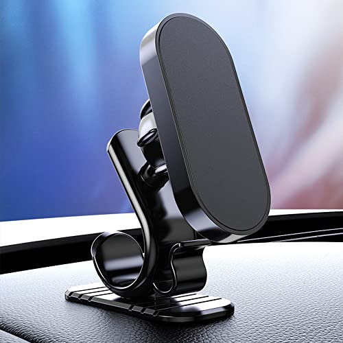 KIFIDAN Car Magnetic Phone Mount Car Navigation Mount Strong Magnet Universal Car Mount with Dashboard 360° Rotation for All Phones and Tablets [2 Strong Magnets]