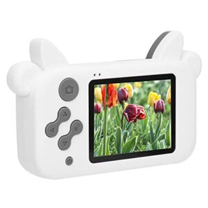 ciciglow kids camera, portable digital camera toy hd 2in kids digital camera cute with a lanyar built in large capacity 400mah battery