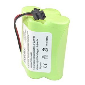 hqrp 2200mah battery works with uniden bearcat bp-180 bp180 bp-250 bp250 bbty0356001 bc245 bc245xlt ubc245xlt bc250 bc250d bc296 bc296d scanner