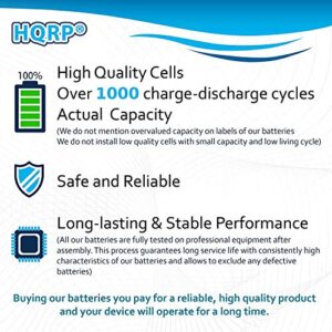 HQRP 2200mAh Battery Works with Uniden Bearcat BP-180 BP180 BP-250 BP250 BBTY0356001 BC245 BC245XLT UBC245XLT BC250 BC250D BC296 BC296D Scanner