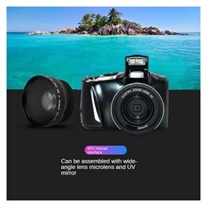 Camera 2.7K 48MP Micro Single Digital Camera 3.0 Inch High Definition Screen with Flash Camera and Video Recorder Camera Digital Camera (Size : with 32G)