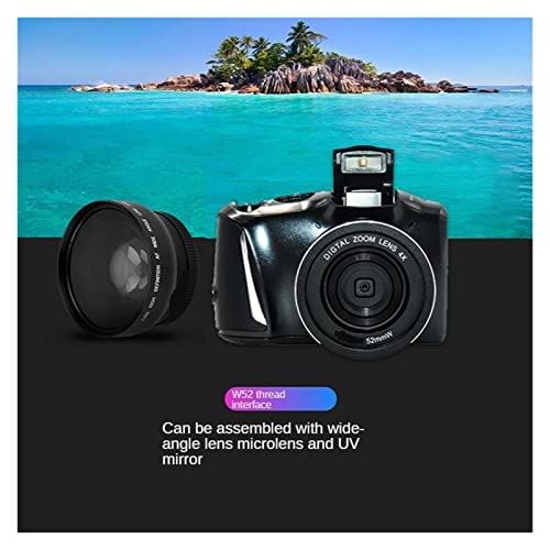 Camera 2.7K 48MP Micro Single Digital Camera 3.0 Inch High Definition Screen with Flash Camera and Video Recorder Camera Digital Camera (Size : with 32G)