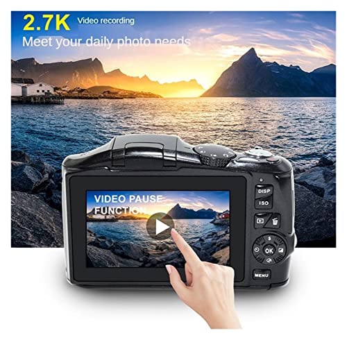 Camera 2.7K 48MP Micro Single Digital Camera 3.0 Inch High Definition Screen with Flash Camera and Video Recorder Camera Digital Camera (Size : with 32G)