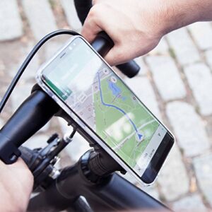 iOttie Active Edge™ Go Bike Phone Holder Bar Mount || Smartphone | iPhone Xs Max R 8/8S 7 Plus 6S 6 SE Samsung Galaxy S8 Plus S8 Edge S7 S6 Note 8 5 (HLBKIO104)