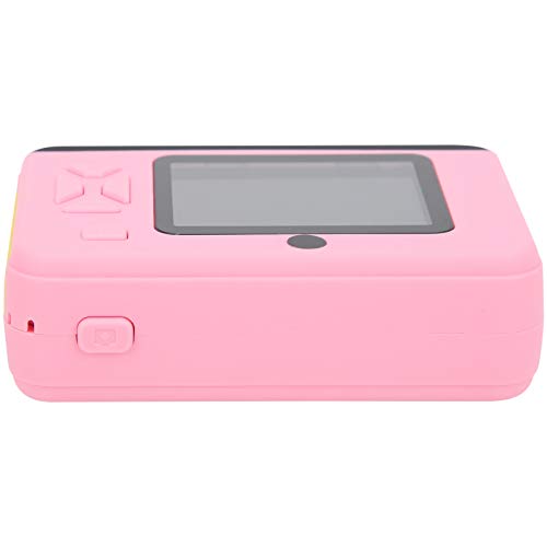 Okuyonic Anti‑Drop Children Camera, Cute Look Camera 20MP HD 2.0in for Gift(Pink)