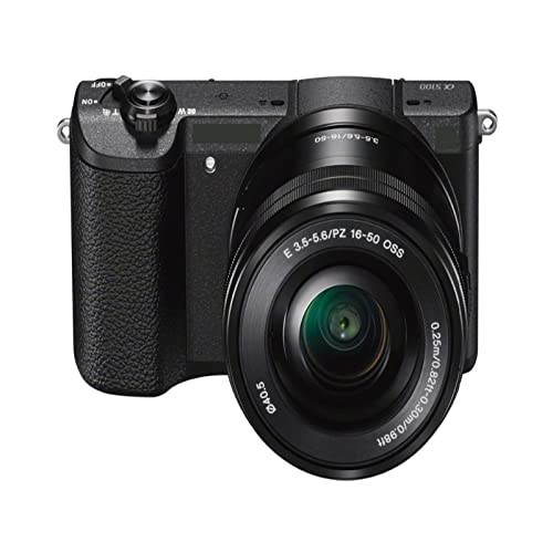 Camera A5100 24.0MP Mirroless Digital Camera with 16-50mm OSS Lens/Used Digital Camera (Color : C)