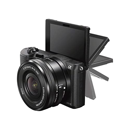 Camera A5100 24.0MP Mirroless Digital Camera with 16-50mm OSS Lens/Used Digital Camera (Color : C)