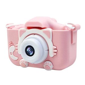 LKYBOA Kids Camera Toys for 3-12 Year Old, Children's Digital Camera 2Inch Touch Screen Games Camera Video (Color : A)