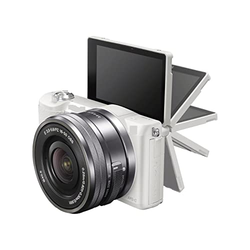 Camera A5100 24.0MP Mirroless Digital Camera with 16-50mm OSS Lens/Used Digital Camera (Color : B)