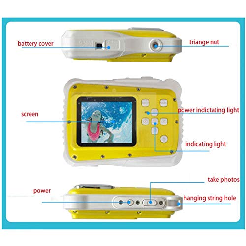 LKYBOA Children's Camera - Can Take Pictures Mini Travel Waterproof Kids Gifts(107cm) (Color : B)