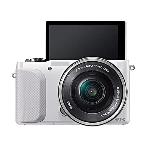 Camera NEX-3N Mirrorless Digital Camera 16.1 MP Exmor APS-C Sensor Full HD Movie Shooting Digital Camera (Color : W)