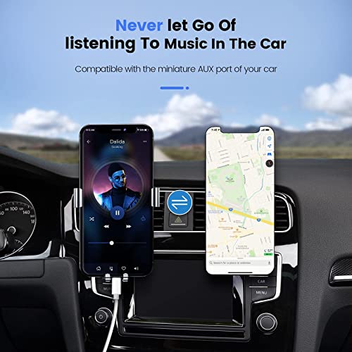 Aux Cord for iPhone 14/13/12/X/XS/11/11 Pro/11 Pro Max/8/8Plus/7/7Plus Aux Cable for Car 3.5mm Aux Cable Premium Auxiliary Audio to Car Stereo/Speaker/Headphone Adapter Support All iOS System