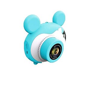 lkyboa children’s camera – can take pictures hd digital small slr student portable toy camera (color : blue)