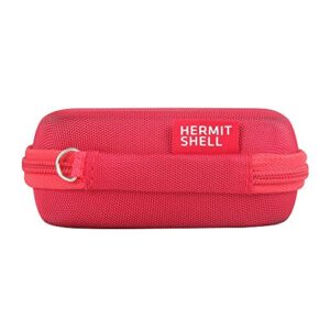 Hermitshell Hard EVA Travel Case Fits Anker PowerCore 10000 One of The Smallest and Lightest 10000mAh External Batteries Ultra-Compact Power Bank (AK-A1263011) (Red)