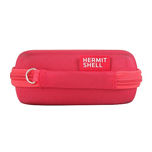 Hermitshell Hard EVA Travel Case Fits Anker PowerCore 10000 One of The Smallest and Lightest 10000mAh External Batteries Ultra-Compact Power Bank (AK-A1263011) (Red)