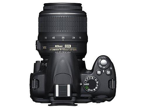 Nikon D3000 10.2MP Digital SLR Camera with 18-55mm f/3.5-5.6G AF-S DX VR Nikkor Zoom Lens