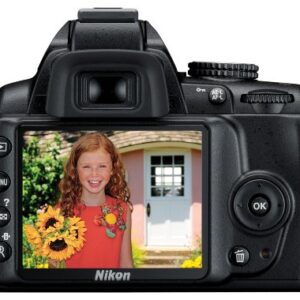 Nikon D3000 10.2MP Digital SLR Camera with 18-55mm f/3.5-5.6G AF-S DX VR Nikkor Zoom Lens