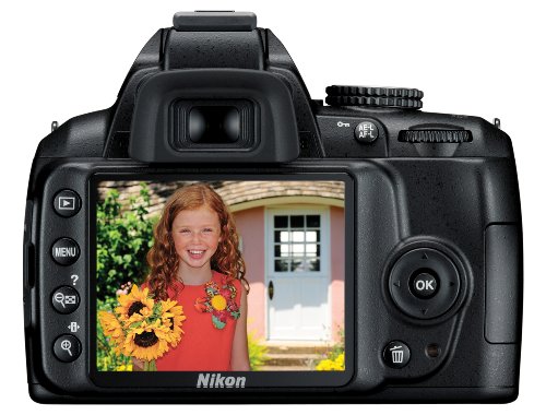 Nikon D3000 10.2MP Digital SLR Camera with 18-55mm f/3.5-5.6G AF-S DX VR Nikkor Zoom Lens