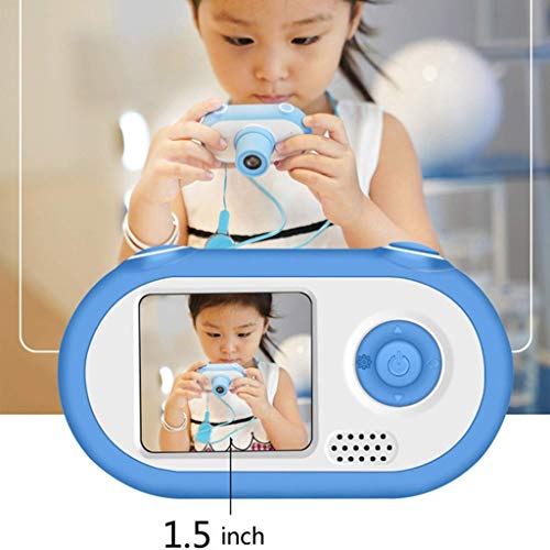 LKYBOA Kids Camera Children Digital Cameras for Boys Birthday Toy Gifts 3-10 Year Old Kid Action Camera Toddler Video Recorder (Color : Blue)