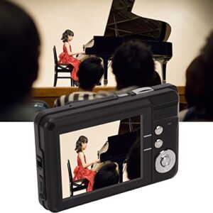 Pocket Camera, 4K Digital Camera, with 2.7in LCD Built in Fill Light 48MP 8X Zoom Anti Shake Pocket Camera for Photography Vlogging