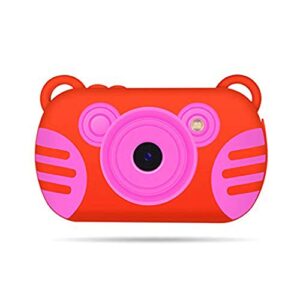 lkyboa waterproof children’s camera -for kids video cameras kids digital camera 8mp 1080p hd toys for 3-10 year old girl with (color : red)