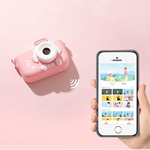 LKYBOA Children's Camera Digital Camera SLR Mini Cartoon HD Camera 6-7 Years Old 9 Gifts (Color : B)