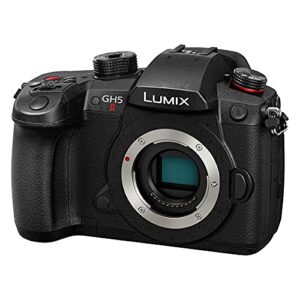 Panasonic LUMIX GH5 II Mirrorless Camera with Live Streaming (Body Only) with Koah Weatherproof Hard Case and 64GB V90 UHS II SD Card Bundle (3 Items)