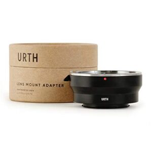 urth lens mount adapter: compatible with canon (ef/ef-s) lens to sony e camera body