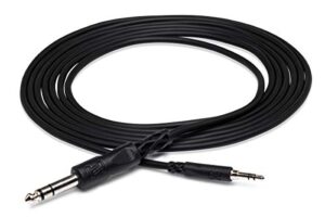 hosa cms-105 3.5 mm trs to 1/4″ trs stereo interconnect cable, 5 feet