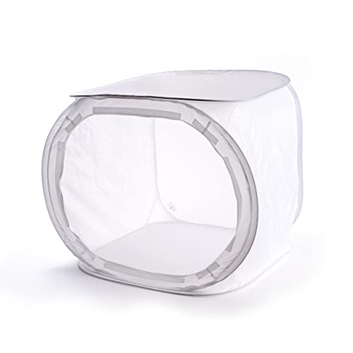 Photomyne Professional Photo Studio Shooting Tent | Photo Light Tent | Light Cube Diffusion - White (24X24 inch / 60X60 cm)