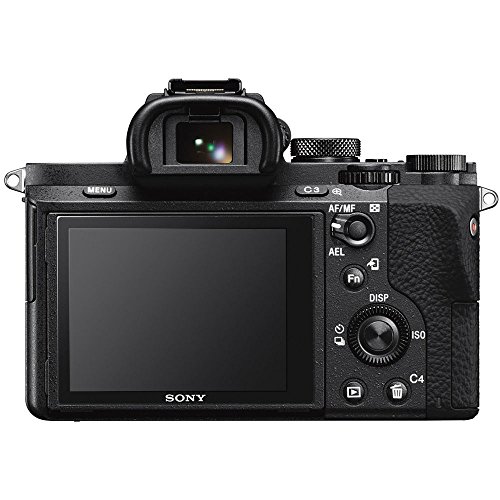 Sony Alpha a7II Mirrorless Digital Camera, 24.3MP, Bundle with Camera Holster Case, 32GB Class 10 SDHC Card, Spare Battery, Tripod, Cleaning Kit, Card Reader, Card Wallet, HDMI Cable