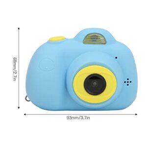 Jopwkuin Mini Camera, 2 Inch Hd Screen Kids Digital Camera Dual Camera Portable Camera Cartoon Toys Video Camera for Children Gifts, 32G Memory Card