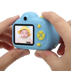 Jopwkuin Mini Camera, 2 Inch Hd Screen Kids Digital Camera Dual Camera Portable Camera Cartoon Toys Video Camera for Children Gifts, 32G Memory Card