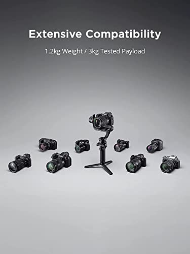 DJI RSC 2-3-Axis Gimbal Stabilizer for DSLR and Mirrorless Camera (Renewed Premium)