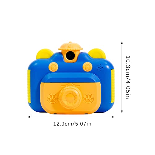 certainPL Kids Printer Camera,2.4-inch Selfie Camera Printing 1200 mAh HD IPS Screen Digital Toy Camera for Toddlers Childrens Boys Girls Christmas Birthday Gifts (Blue)