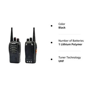 BAOFENG BF-888S Two-Way Radios (Pack of 2)