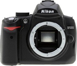 nikon d5000 12.3 mp dx digital slr camera with 2.7-inch vari-angle lcd (body only)