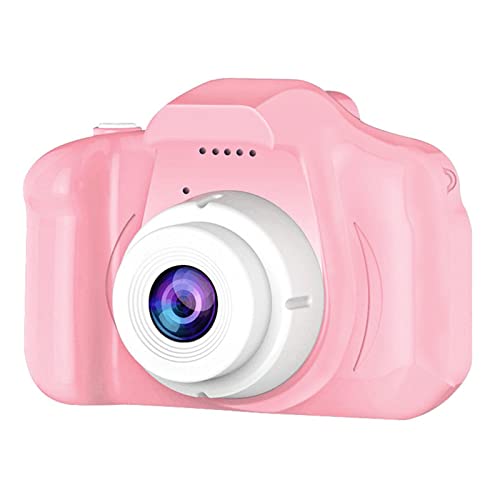 Hopwin Kids Mini Camera Toy, HD Digital Video Cameras for Boys Girls, Portable Children Video Record Camera with 512MB SD-Card, Multiple Photo Frames (One Size, Pink)