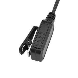 JEUYOEDE Surveillance Walkie Talkie Earpiece Headset with Mic Compatible for Kenwood TK-3160 TK-3302U-K TK-3402U16P BaoFeng UV-5R UV-82 Two Way Radio