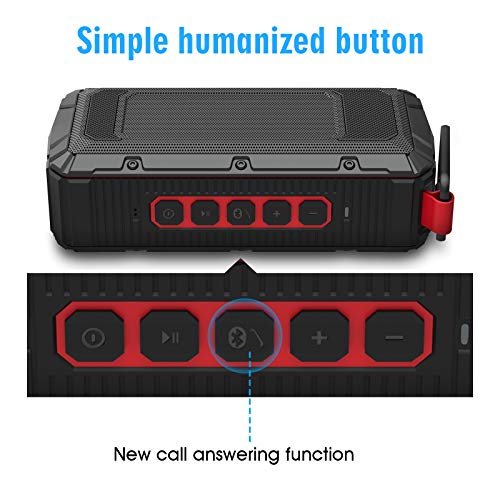 Pro Portable Magnetic Bluetooth Golf Speaker Wireless Waterproof IPX6/Shockproof 3rd Generation Magnetic Golf Speakers for Golf Cart 20Hour Playtime Golf Accessories Golf Gifts(TWS & SD Card function)