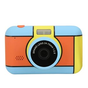 yadoo selfie camera, mini digital camera toys, 1080p high definition video camera, portable kids camera with dual camera, smart focus, smiling snapshot, timed photo, comes with flash