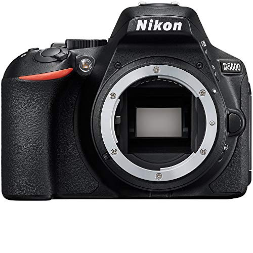 Nikon D5600 24 MP DX-Format Full HD 1080p Digital SLR Camera Body 1575B - Black (Renewed)