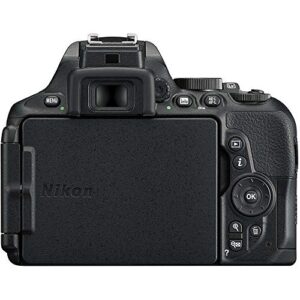 Nikon D5600 24 MP DX-Format Full HD 1080p Digital SLR Camera Body 1575B - Black (Renewed)