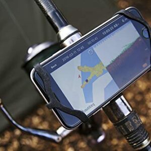 Deeper Smartphone Mount for Fishing Rod – See Phone and Keep Hands Free While Using Sonars, 12cm