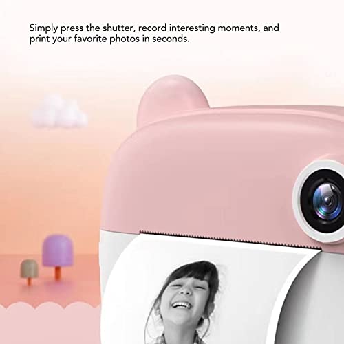 HD Kids Camera, Kids Camera Auto for Gifts (Pink)