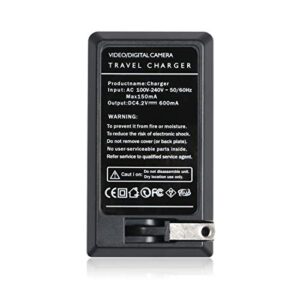 NB-11L NB-11LH Battery Charger for Canon PowerShot ELPH 110 HS, 130 HS, 340 HS, 350 HS, A2300, SX400 is, A2400 is, A2500, A3500 is, A4000 is, IXS 240 HS, IXUS 285 HS