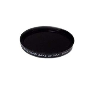 Threaded Black Polymer Solar Filter for Cameras, 77mm