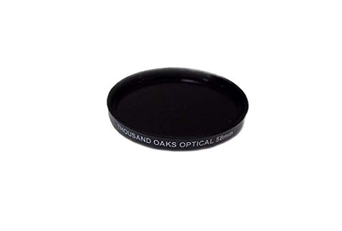 Threaded Black Polymer Solar Filter for Cameras, 77mm