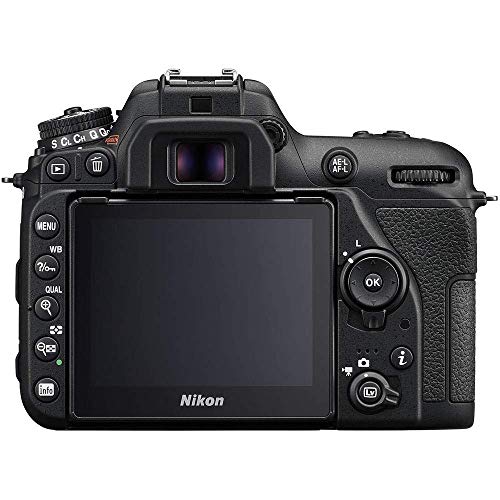 Nikon D7500 DSLR Camera (Body Only) (1581) + Nikon 70-300mm Lens + 18-55mm Lens + 4K Monitor + Pro Headphones + Pro Mic + 2 x 64GB Memory Card + Case + Corel Software + Pro Tripod + More (Renewed)