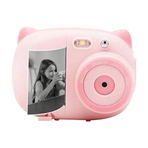 LKYBOA Pink Children's Camera -Children Digital Cameras Kid Action Camera Toddler Video Recorder Child Rechargeable Camera